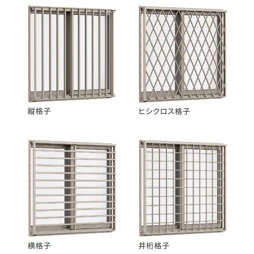 TW 防火戸 / 面格子付引違い 2枚建て 複層ガラス仕様 12807 W：1，320mm × H：770mm LIXIL リクシル TOSTEM トステム_2