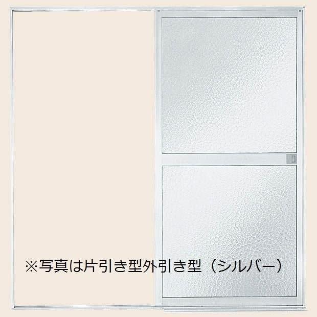 浴室引戸 片引き戸・外引き型（脱衣室側） 樹脂パネル仕様 呼称1617 [W：1670mm×H：1757mm] LIXIL リクシル TOSTEM トステム | 