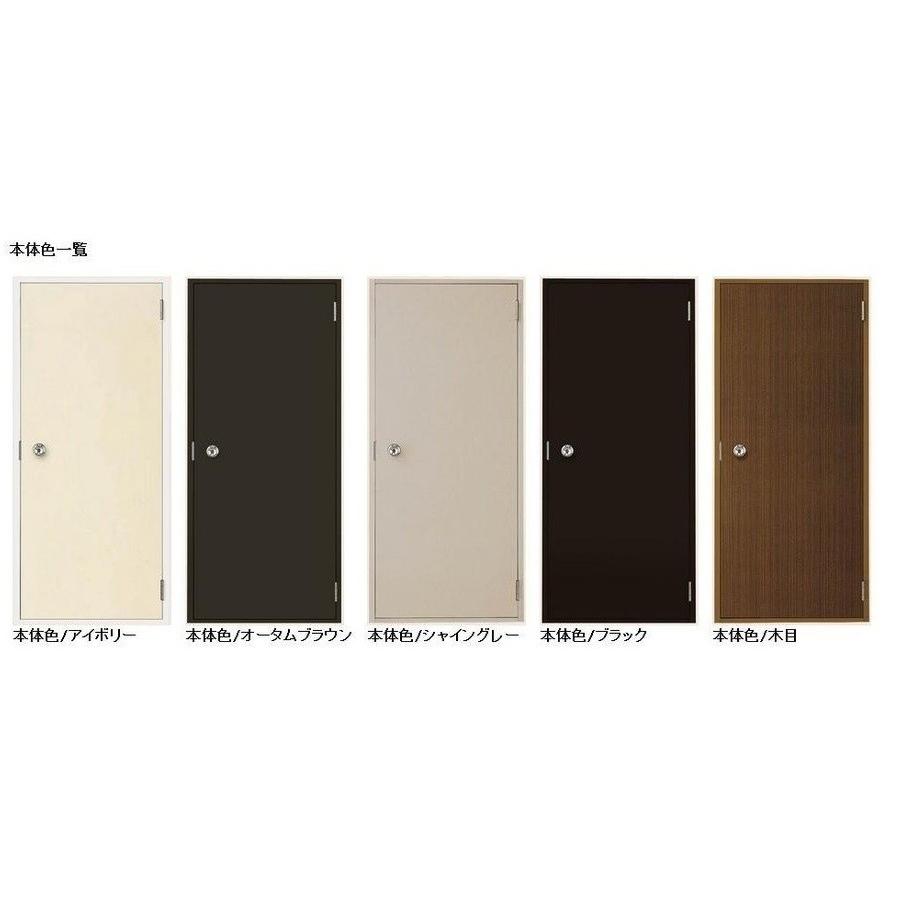 ロンカラーフラッシュドア 立額付き ランマなし 半外付型 0818 W：803mm × H：1,820mm LIXIL リクシル TOSTEM トステム |  | 01