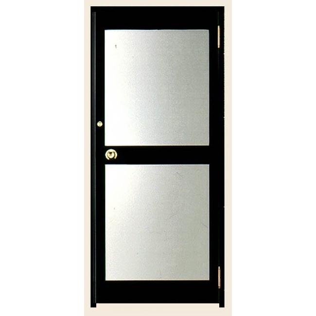 クリエラガラスドア 内付型三方枠仕様 中桟付き 片開き 特注サイズ W：538〜923mm × H：1,096〜2,413mm LIXIL リクシル TOSTEM トステム