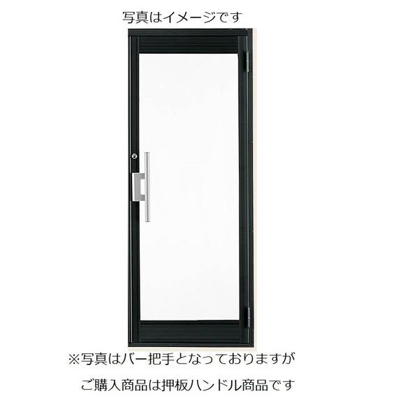 クリエラガラスドア 片開き 半外付型 1枚ガラス仕様 S 押板把手 0719 W : 788mm × H : 1917mm 店舗 事務所 ドア LIXIL リクシル TOSTEM トステム