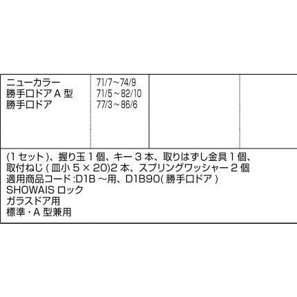 握り玉 / 1セット入り 部品色：シルバー D1X84 交換用 部品 LIXIL リクシル TOSTEM トステム |  | 01