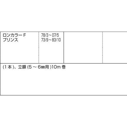片ビード立額(5〜6mm用) 10m / 1本入り 部品色：ブロンズ D3X18 交換用 部品 LIXIL リクシル TOSTEM トステム |  | 01