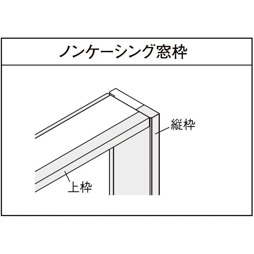 ミルクセット 枠です。 LIXIL DS窓枠 ジャストカット仕様 サーモスシリーズ用 規格