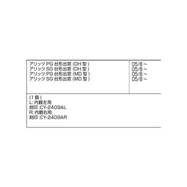 方立結露水受け / R 部品色：ステンカラー E8CY2409R 交換用 部品 新日軽 LIXIL リクシル TOSTEM トステム |  | 01