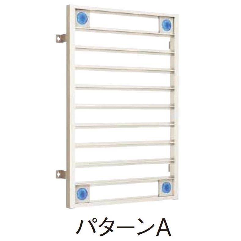 スリム面格子 ガラスキャスト付き パターンA 中骨なし 07407 W：820mm × H：832mm 窓まわり YKK AP