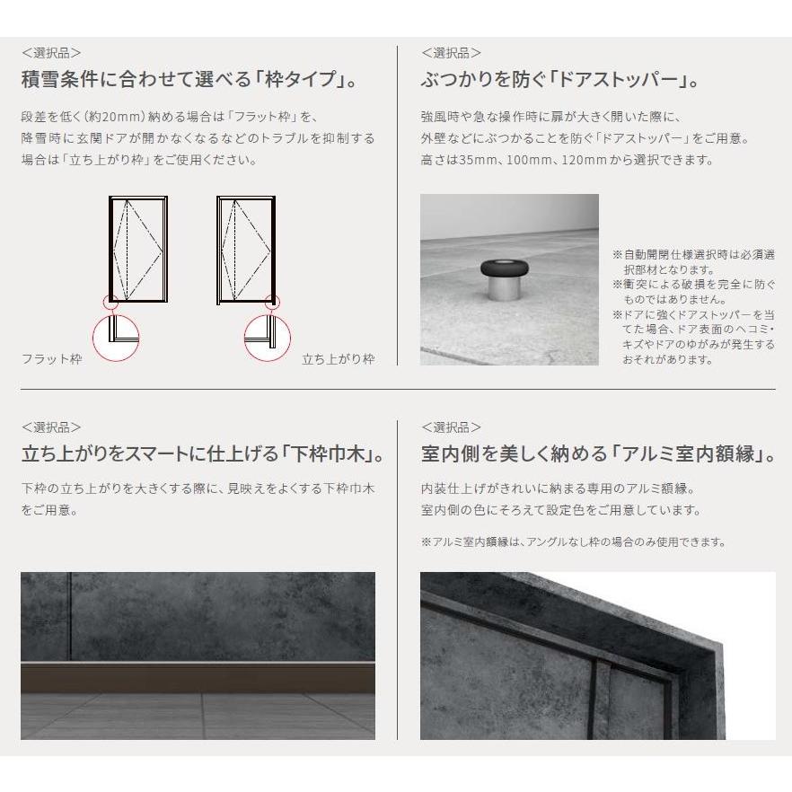 玄関ドアXE / シームレスモデル 親子 42A型 コントローラユニット式 W：1,100mm × H：2,330mm LIXIL リクシル TOSTEM トステム_10