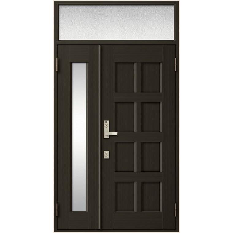 クリエラR 親子ドア 10型 内付型 ランマ付き 特注寸法 W：1,147〜1,297mm × H：2,086〜2,495mm LIXIL リクシル TOSTEM トステム