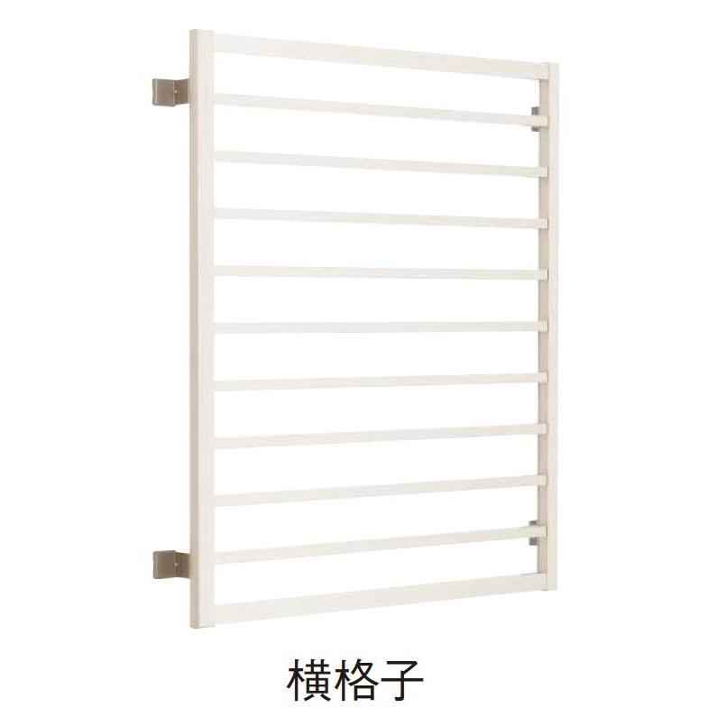 高強度面格子 FLA 横格子 壁付ブラケット付き 06003 W：690mm × H：430mm 窓まわり YKK AP | 