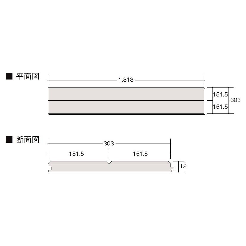 ラシッサSフロア 耐水・ペット 木目タイプ 151 FR-2B 6枚入り □-FR2B01-MAFF 捨て張り工法 / 二重床工法 LIXIL リクシル TOSTEM トステム | LIXIL | 02
