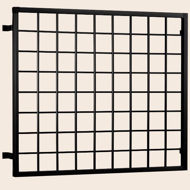 アルミ面格子 井桁 18609 W：2，016mm × H：1，020mm 後付け 木造用 LIXIL