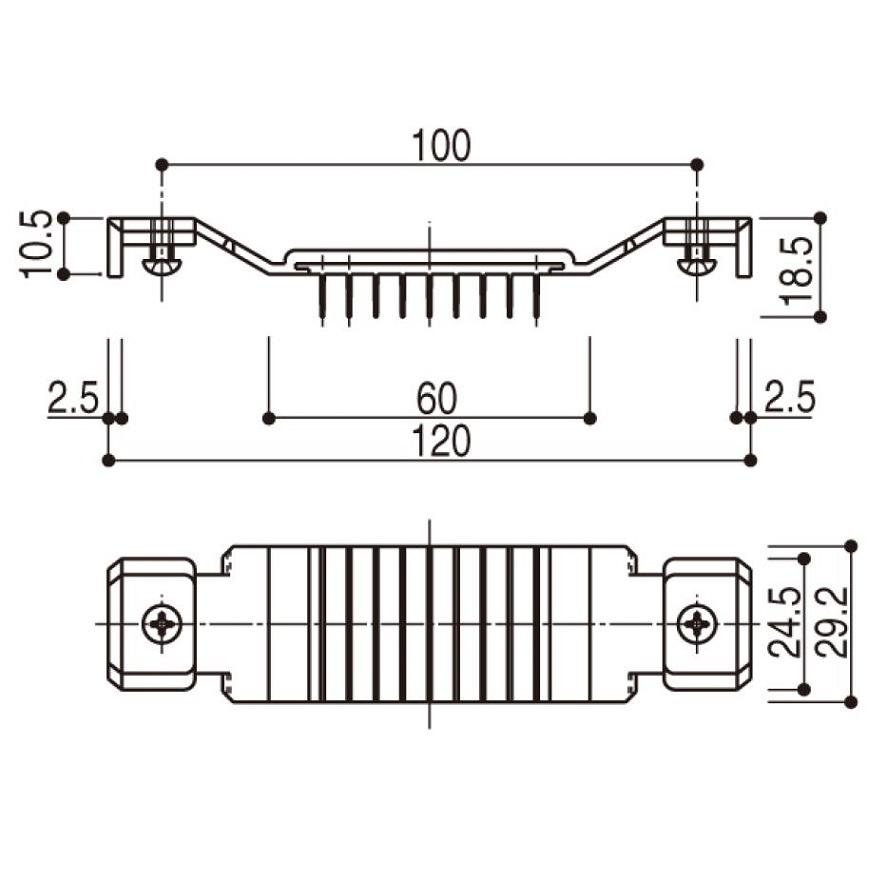 上枠風止め板 / 1個入り HH-K-30879 交換用 部品 YKK AP : Clair 上枠風止め板 / 1個入り HH-K-30879 交換用 部品 YKK AP : Clair