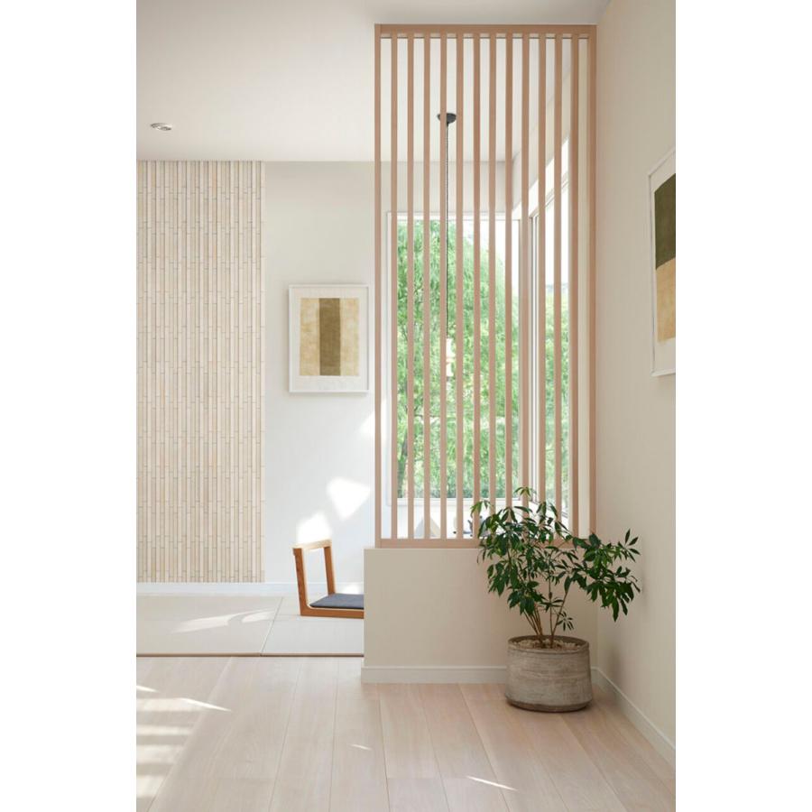 専用部屋 LIXIL インテリア格子 特注サイズ 縦格子：18本 / W：1,221mm