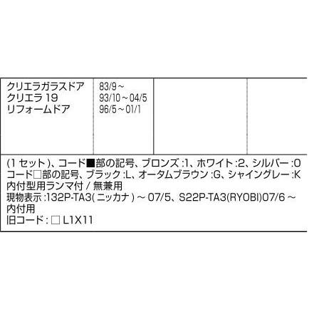 ドアクローザ / 1セット入り 部品色:ブロンズ L1X11 交換用 ドアクローザ / 1セット入り 部品色:ブロンズ L1X11 交換用