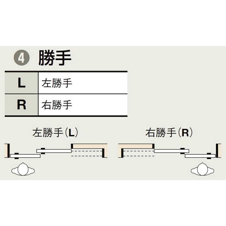 LIXIL（リクシル） ラシッサDノースフォレスト 室内引戸Vレール方式 片引戸2枚建 ANKD-LAA 錠なし 2420 W：2,432mm ...