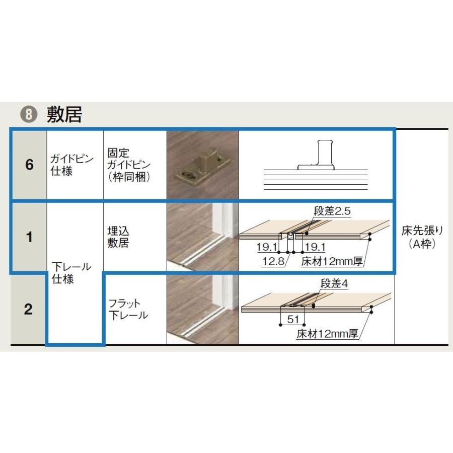 パレット 室内引戸 間仕切り 上吊引戸 片引戸 標準タイプ APMKH-LGH 鍵なし 1623 W：1,644mm × H：2,306mm ノンケーシング /  ケーシング LIXIL DIY 【亀甲】
