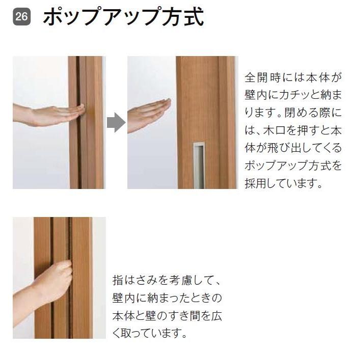 パレット 上吊引戸 引込み戸標準 APUHK-LAA 1620N 錠なし W：1,644mm × H：2,023mm ノンケーシング / ケーシング LIXIL リクシル TOSTEM 【BAUHAUS】 トステム