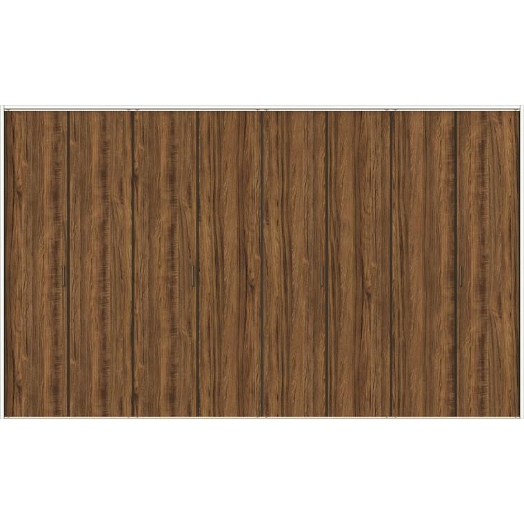 ラシッサD ヴィンティア クローゼット 折戸レールタイプ 8枚折戸 AVCF-LAA 3420 W：3,376mm × H：2,023mm ノンケーシング / ケーシング LIXIL リクシル TOSTEM