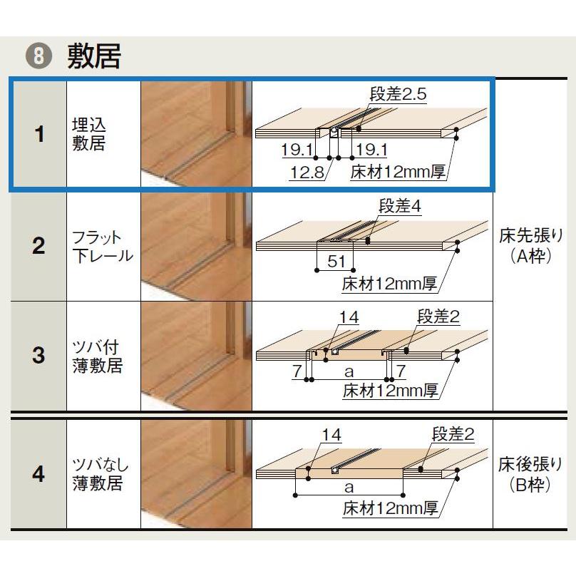 ラシッサD ヴィンティア 室内引戸 Vレール方式 片引戸標準 AVKH-LGY 錠なし 1420 W：1，454mm × H：2，023mm ノンケーシング / ケーシング LIXIL リクシル TOSTEM