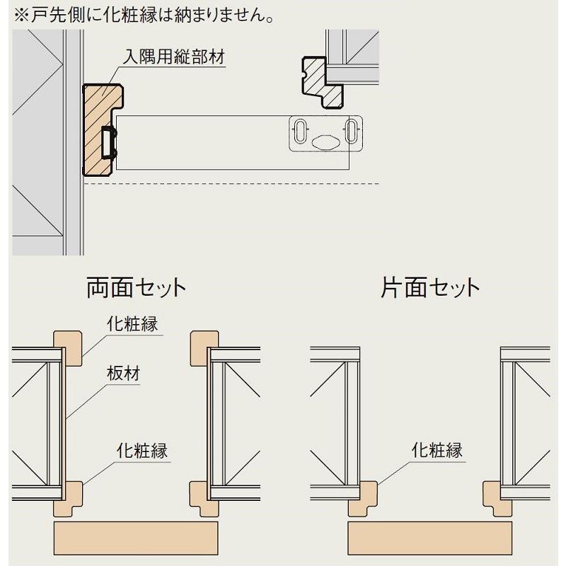 ラシッサS アウトセット方式 片引戸 標準タイプ ASAK-LAA 鍵なし 1820 W：1,824mm × H：2,030mm LIXIL リクシル TOSTEM トステム DIY｜clair｜04