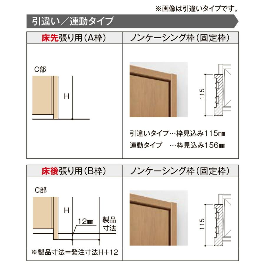 LIXIL（リクシル） ラシッサS クローゼット 引戸引違いタイプ ASHC-LAA 
