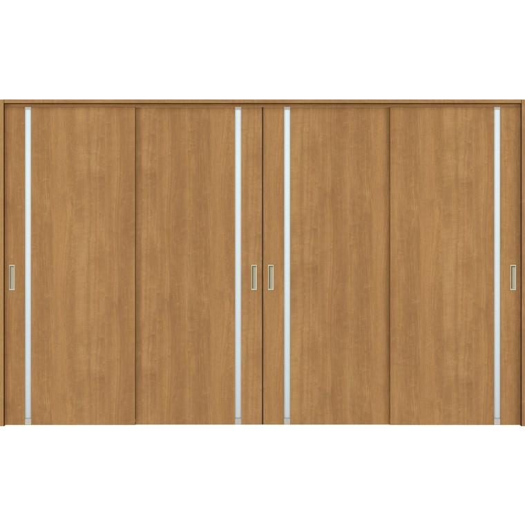 ラシッサS 室内引戸 間仕切り 上吊引戸 引違い戸 4枚建て ASMHF-LGL 鍵なし 3223 W：3,253mm × H：2,306mm ノンケーシング / ケーシング LIXIL TOSTEM DIY