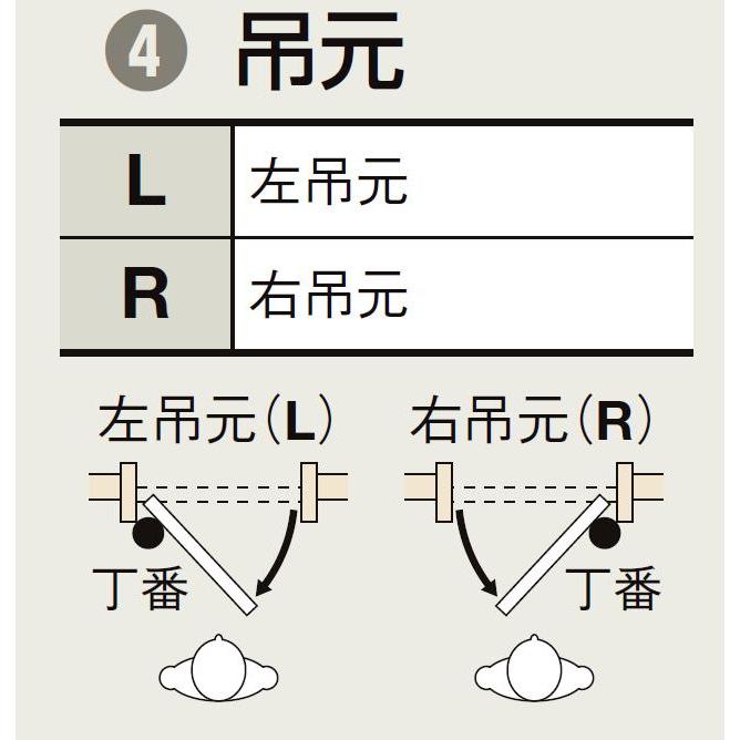 ラシッサS ランマ付ドア / ケーシング枠 錠付き仕様 デザイン：LTA 特注 W：597〜957mm × H：2，117〜2，430mm LIXIL リクシル TOSTEM トステム_2