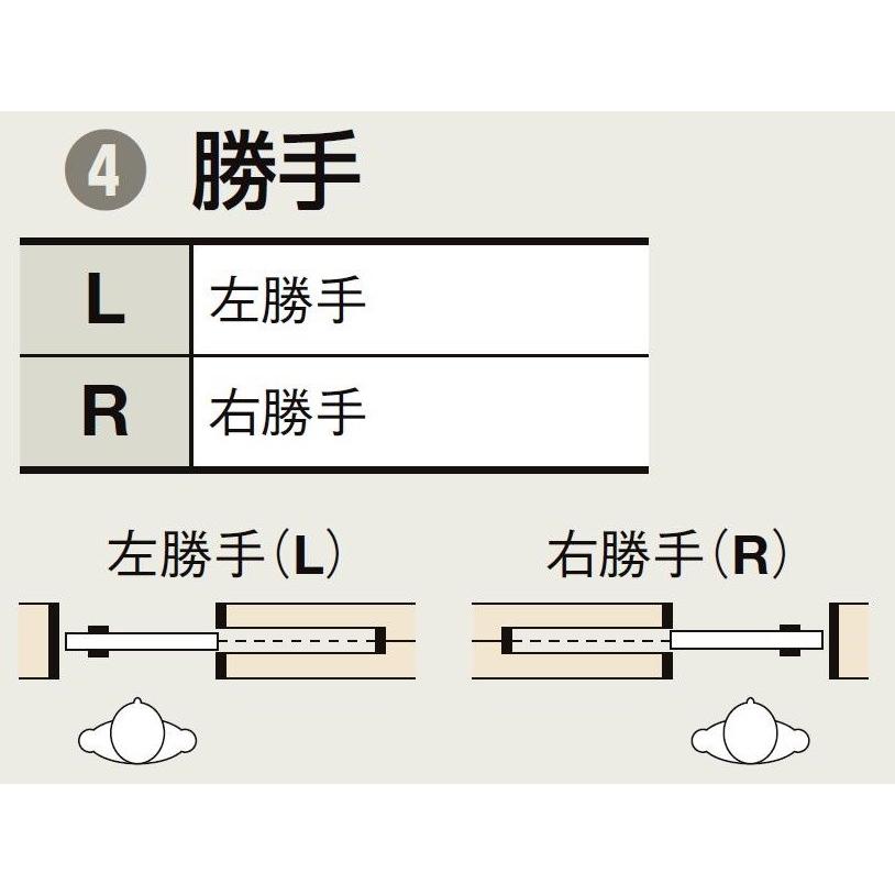 ラシッサS 上吊引戸 引込み戸標準 ASUHK-LGN 錠付 W：1188-1992mm × H：1750-2425mm ノンケーシング / ケーシング LIXIL リクシル 【メロン】 TOSTEM トステム