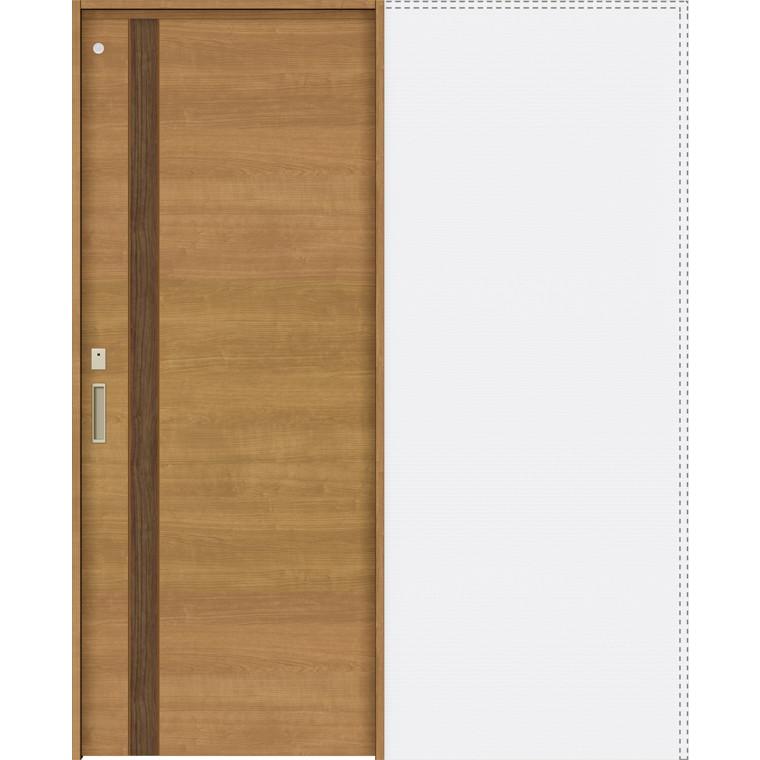 ラシッサS 上吊引戸 引込み戸トイレ(明り採り/採光窓付) ASUHL-LAF 1820J 錠付 W：1,824mm × H：2,023mm ノンケーシング / ケーシング LIXIL リクシル TOSTEM