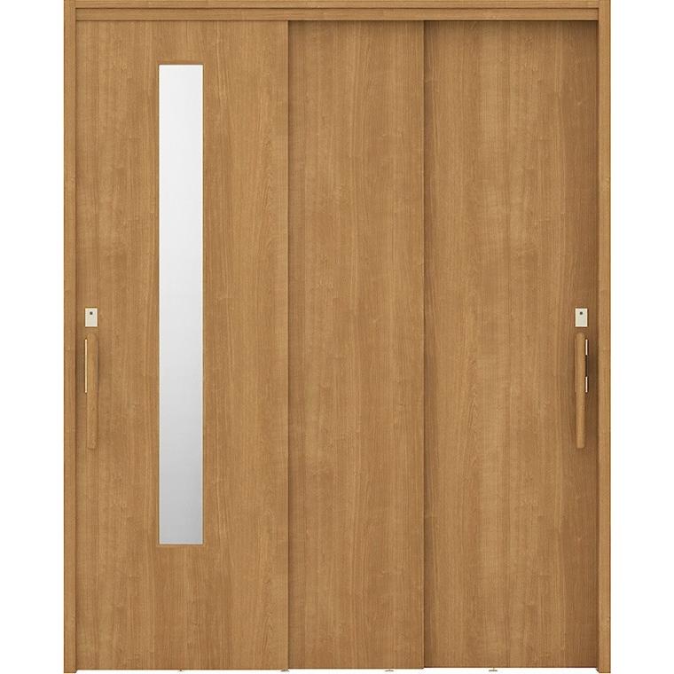 LIXIL（リクシル） ラシッサUD 上吊連動引戸 引違い戸3枚建て 木質面材