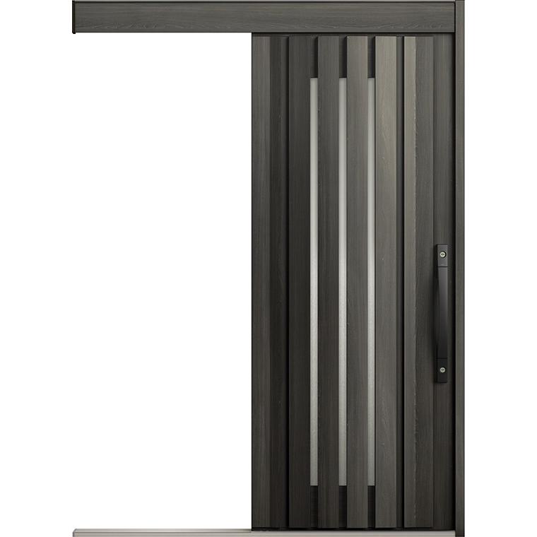 エルムーブ2 防火戸 一本引き L12型 セレクトカラー カザスプラス仕様 呼称：166 W：1,660mm × H：2,150mm スライディングドア LIXIL リクシル TOSTEM トステム