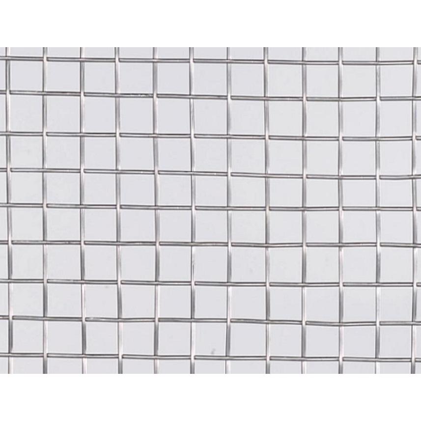 ステンレス平織金網 線径：1.00mm / メッシュ：7.5 開き目：2.39mm 1，000mm × 1，000mm 工作用金網 吉田隆 ※切売り品