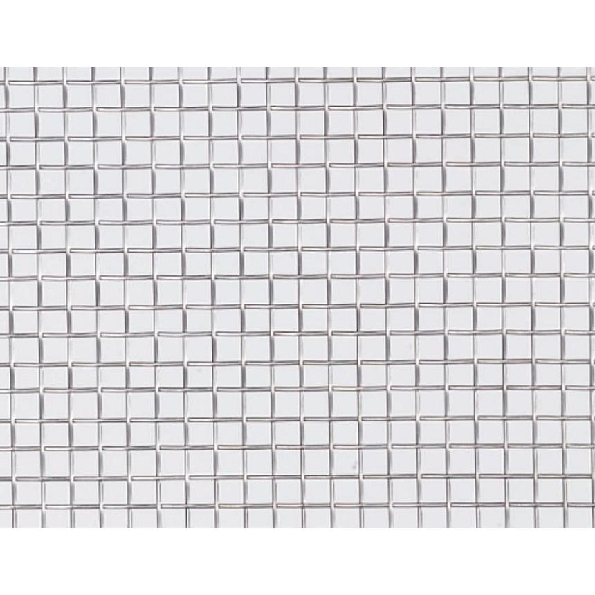 ステンレス平織金網 線径：0.70mm / メッシュ：8 開き目：2.48mm 1,000