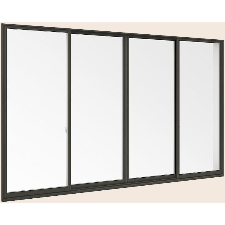 サーモスII-H 引違い 4枚建て 一般複層ガラス / アルミスペーサー仕様