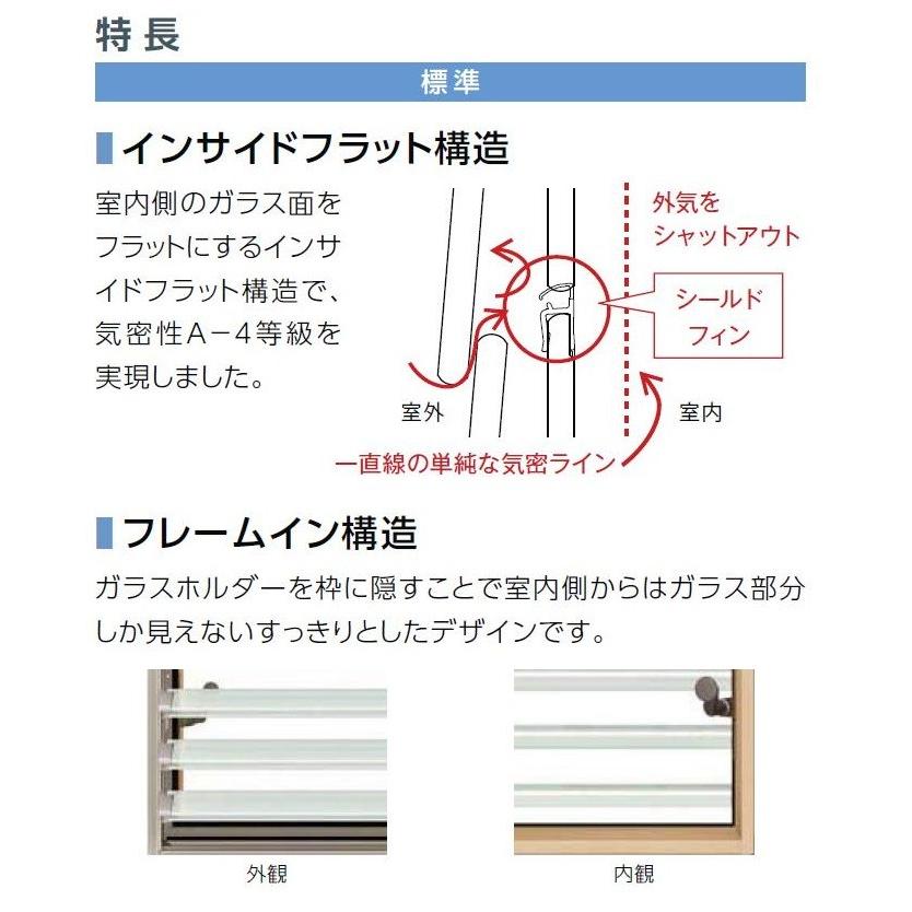 サーモスL ルーバー窓IF 電動ユニット仕様 02609 W：300mm × H：970mm 