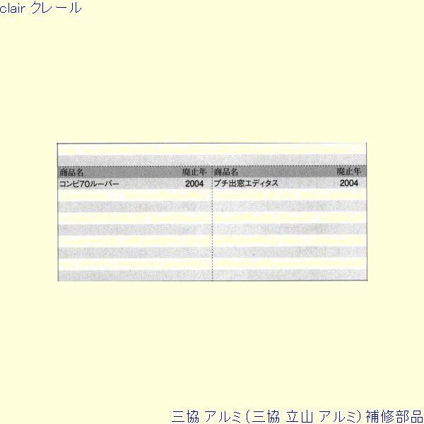 三協 アルミ 旧立山 アルミ その他 ホールプレート：ホールプレート(たて枠)[PKE3245] |  | 01