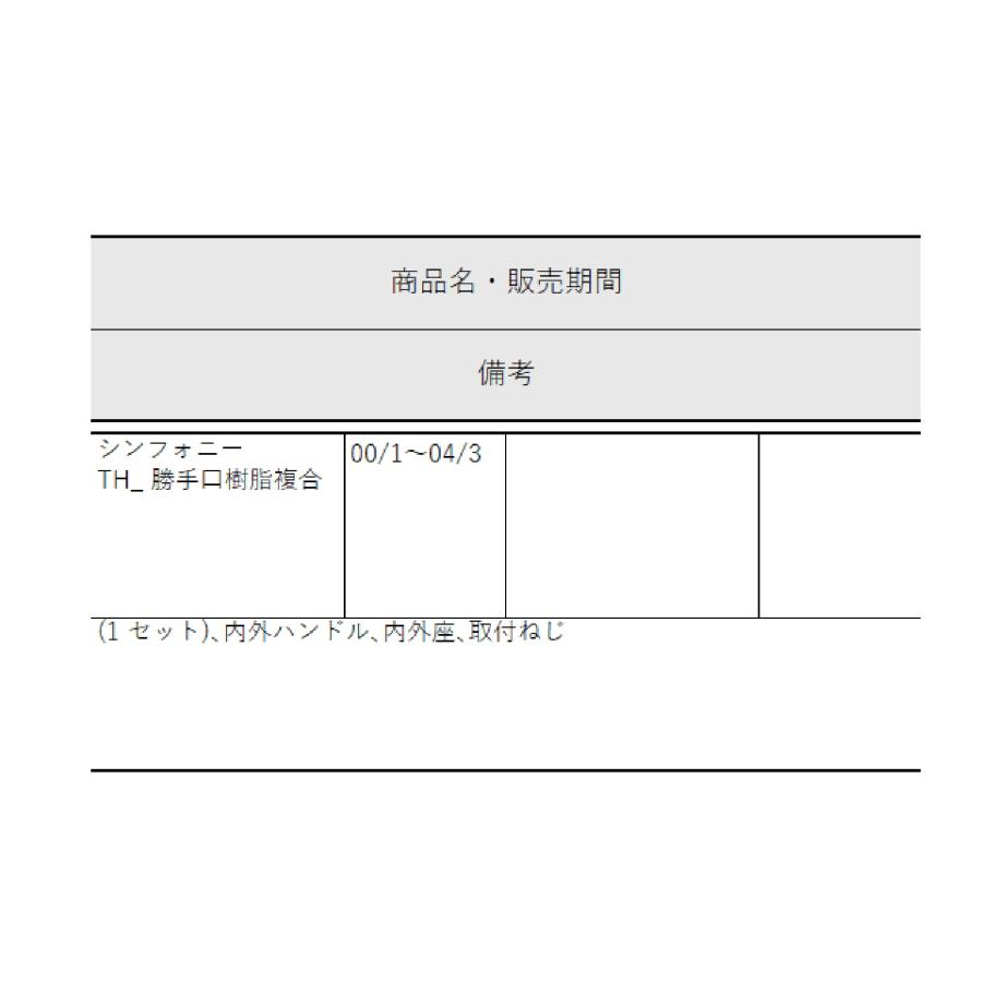 ハンドルセット( 採風) / (1 セット) 部品色:シルバー PRP359A　 交換用 部品 Lixil リクシル TOSTEM トステム |  | 02
