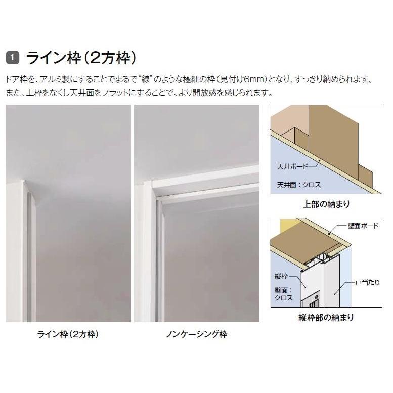 ラフィス Raffis 標準ドア ライン枠 2方枠 Rlth Raa 鍵付 04j W 4mm H 2 400mm Lixil リクシル Tostem トステム Raf Rlth Raa 04j Clair 通販 Yahoo ショッピング