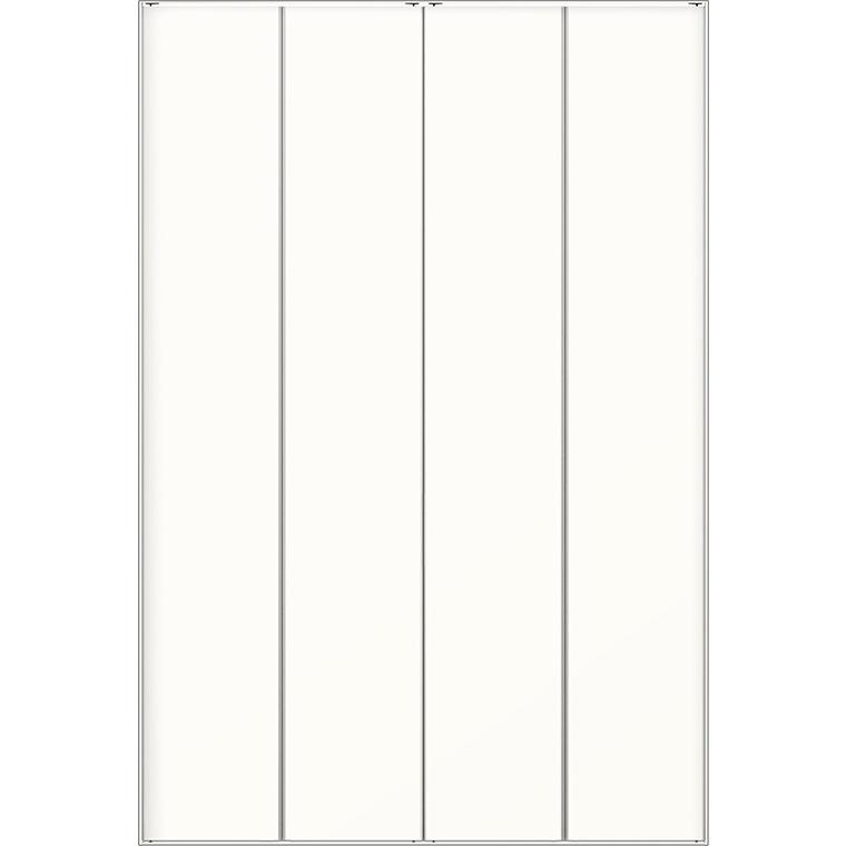 LIXIL ラフィス クローゼット 折戸レールタイプ / ライン枠 4枚