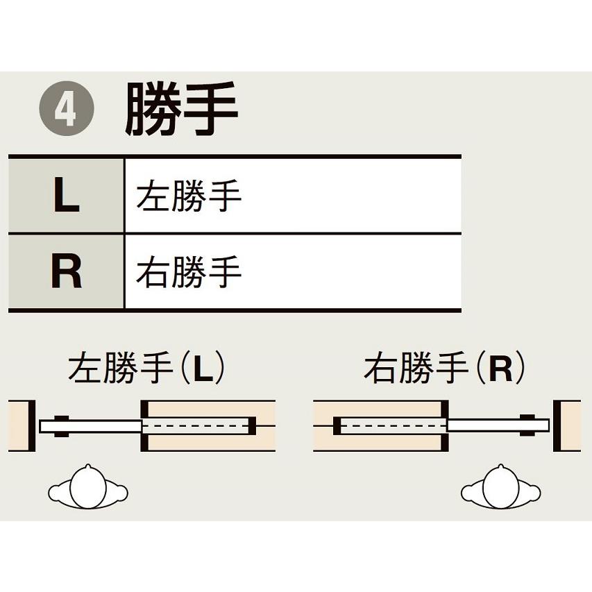 ラフィス 上吊方式 引込み戸標準 / ノンケーシング枠 鍵なし仕様 デザイン：RGW H：2，023mm LIXIL リクシル TOSTEM トステム_2
