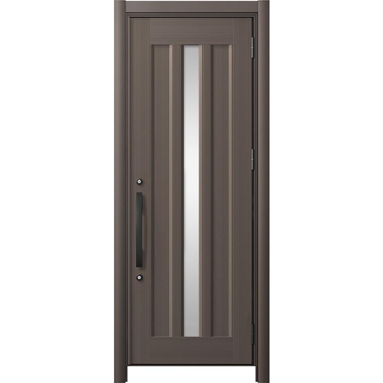 リシェント 玄関ドア3 アルミ仕様   非防火 C12N型 アルミ色 片開き 特注サイズ W
