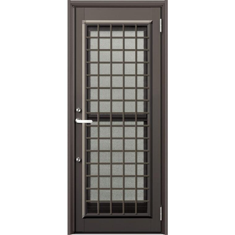 リシェント勝手口ドア ランマなし アルミ / SG仕様 W：506〜906mm × H：1,440〜2,251mm カバー工法 LIXIL リクシル TOSTEM トステム | LIXIL