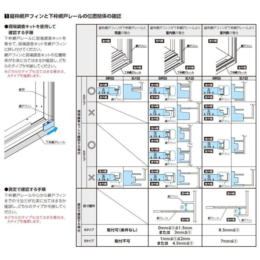LIXIL（リクシル） リフォーム網戸 引違い網戸 標準タイプ 2枚建て用