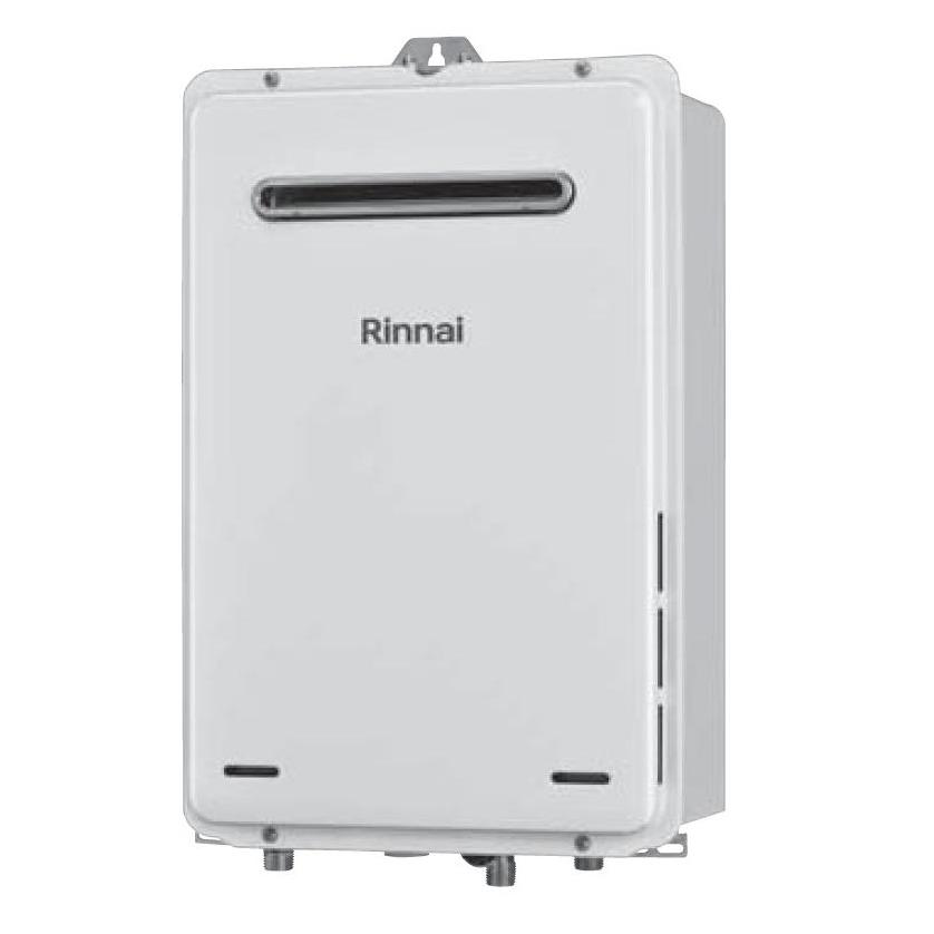 リンナイ ガス給湯器 RUX-A1615W-E 16号（BC-135セット） ガス給湯専用機 / 16号 屋外壁掛け・PS設置型 RUX-A1615W(A)-E Rinnai