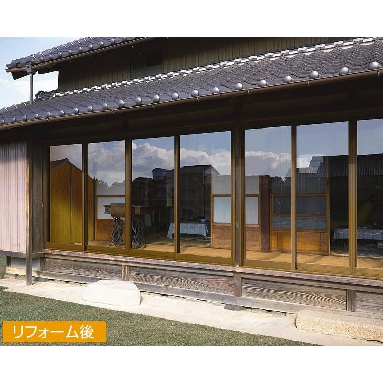 内付RSII PG障子 引違い 4枚建て 一般複層ガラス仕様 特注サイズ W