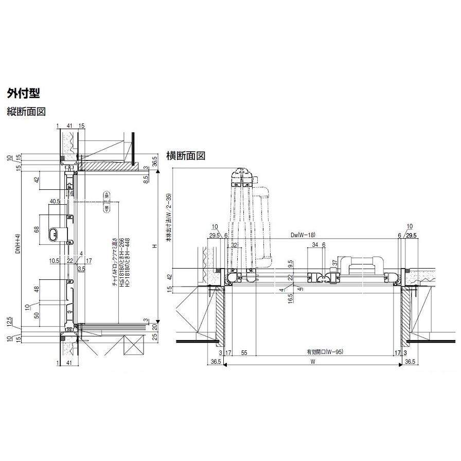 浴室中折ドア　SF型　外付型　DIY　W：750mm　リクシル　枠材のみ　トステム　TOSTEM　0718用　LIXIL　H：1,818mm　×　リフォーム