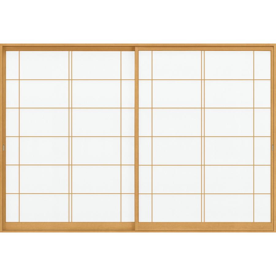 和障子 紙貼障子 引違い戸 2枚建て SKHH-CA1 大荒吹寄 在来工法 テラスタイプ 25620 W：2,600mm × H：2,038mm 新和風 LIXIL リクシル TOSTEM トステム