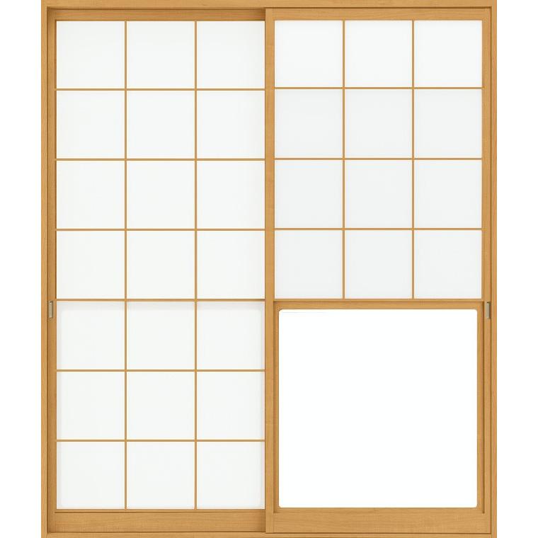 LIXIL 和障子 猫間障子 引違い戸 2枚建て SNHH-CA3 在来工法 LIXIL 和障子 猫間障子 引違い戸 2枚建て SNHH-CA3 在来工法