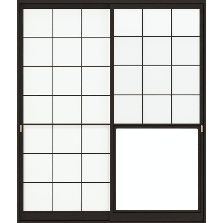 LIXIL 和障子 猫間障子 引違い戸 2枚建て SNHH-CA3 在来工法 LIXIL 和障子 猫間障子 引違い戸 2枚建て SNHH-CA3 在来工法