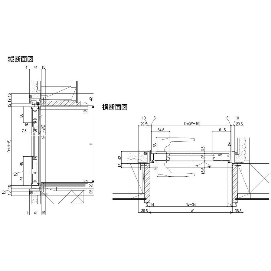 浴室ドア WD-2型 樹脂パネル仕様 特注サイズ W：500〜800mm × H：1，500〜2，000mm LIXIL リクシル TOSTEM トステム_5